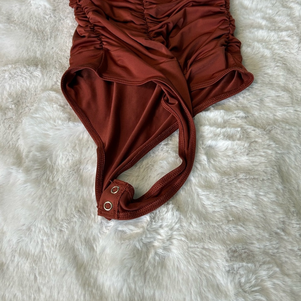 Express Ruse Body Contour Bodysuit sz:xs - Picture 6 of 14